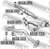 FEBEST MAB-059 Control Arm-/Trailing Arm Bush